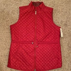 Chico’s Zenergy REVERSIBLE waterproof vest sz 2